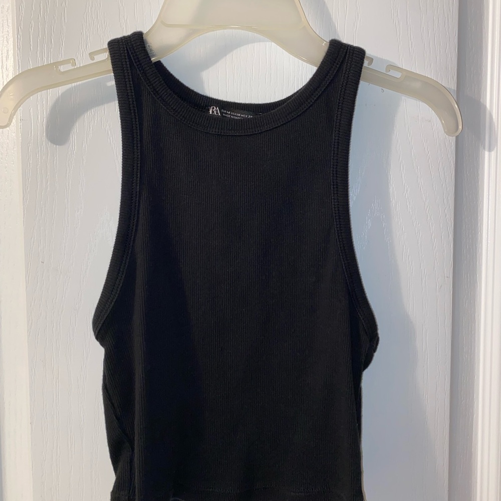 2 Zara high neck tanks